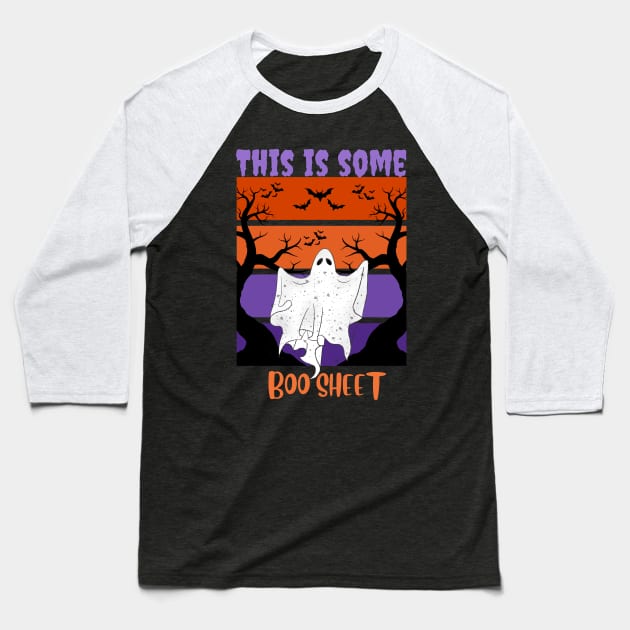 This is Some Boo Sheet Baseball T-Shirt by Qamse Store